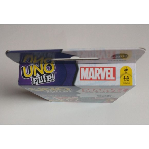 NEW UNO Flip Marvel Card Game - Picture 3 of 3
